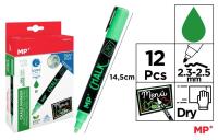 Opakowanie Pisak kredowy zielony (12szt)