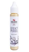 Pisak z efektem perłowym kremowy 30ml. Wydawca: Koh-I-Noor. SmakLiter.pl Opakowanie Pisak z efektem perłowym kremowy 30ml