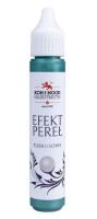 Pisak z efektem perłowym turkusowy 30ml. Wydawca: Koh-I-Noor. SmakLiter.pl Opakowanie Pisak z efektem perłowym turkusowy 30ml