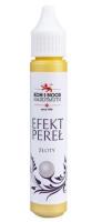 Pisak z efektem perłowym złoty 30ml. Wydawca: Koh-I-Noor. SmakLiter.pl Opakowanie Pisak z efektem perłowym złoty 30ml