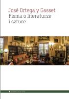Okładka książki Pisma o literaturze i sztuce