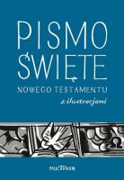 Pismo Święte Nowego Testamentu z ilustracjami. Autor:   Praca zbiorowa. SmakLiter.pl Okładka książki Pismo Święte Nowego Testamentu z ilustracjami