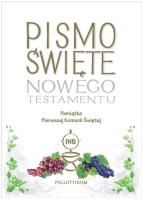 Pismo Święte NT Pamiątka Pierwszej Komuni Świętej. Wydawca: Pallottinum. SmakLiter.pl Opakowanie Pismo Święte NT Pamiątka Pierwszej Komuni Świętej