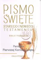 Okładka książki Pismo Święte Starego i Nowego Testamentu Biblia Tysiąclecia