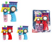 Opakowanie Pistolet bańki lokomotywa na baterie MIX