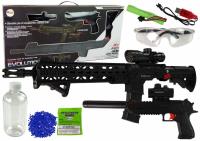 Opakowanie Pistolet na kulki wodne z akcesoriami czarny
