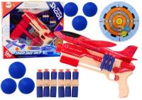 Opakowanie Pistolet na strzałki kulki piankowe 5w1