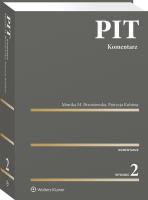 PIT. Komentarz 2023. Autor: Monika Brzostowska, Patrycja Kubiesa. SmakLiter.pl Okładka książki PIT. Komentarz 2023