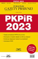 PKPiR 2023. Autor:   Praca zbiorowa. SmakLiter.pl Okładka książki PKPiR 2023