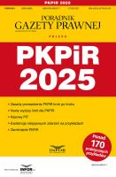 PKPiR 2025 Podatki 5/2024. Autor: Ziółkowski Grzegorz. SmakLiter.pl Okładka książki PKPiR 2025 Podatki 5/2024