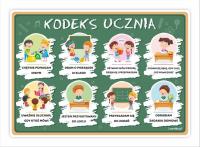 Opakowanie Plakat edukacyjny - Kodeks ucznia A3