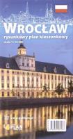 Plan kieszonkowy rysunkowy Wrocław. Autor:   Praca zbiorowa. SmakLiter.pl Okładka książki Plan kieszonkowy rysunkowy Wrocław