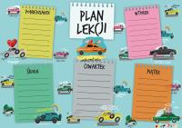 Opakowanie Plan lekcji A5 Auta