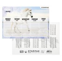 Opakowanie Plan lekcji z tabliczką mnożenia Horses (25szt)