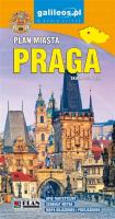 Plan miasta - Praga 1:10 000. Autor: Opracowanie zbiorowe. SmakLiter.pl Okładka książki Plan miasta - Praga 1:10 000