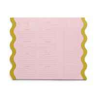 Opakowanie Planer posiłków z magnesem - Pink & Chartreuse