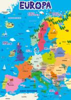 Opakowanie Plansz dwustronna A4 ściąga Europa