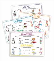 Opakowanie Plansze eukacyjne A4 - Przypadki 4 karty