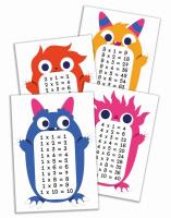 Opakowanie Plansze eukacyjne A5 - tabliczka mnożenia 10 kart