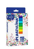 Plastelina Oxford 10 kolorów 167g. Wydawca: Oxford. SmakLiter.pl Opakowanie Plastelina Oxford 10 kolorów 167g