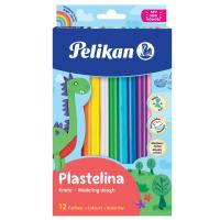 Plastelina Pelikan 200gr 12 kolorów. Wydawca: Pelikan. SmakLiter.pl Opakowanie Plastelina Pelikan 200gr 12 kolorów