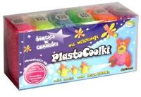 PlastoCoolki świecące 6 sztuk ABINO. Wydawca: ABINO. SmakLiter.pl Opakowanie PlastoCoolki świecące 6 sztuk ABINO
