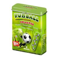 Plastry z patrunkiem dla dzieci futbol. Wydawca: Moses. SmakLiter.pl Opakowanie Plastry z patrunkiem dla dzieci futbol