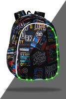 Opakowanie Plecak 2-komorowy Coolpack Jimmy LED big city
