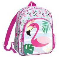 Opakowanie Plecak 2-komorowy Flaming z brokatem KL10140