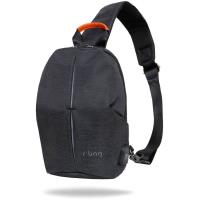 Opakowanie Plecak męski na jedno ramię mały R-bag Photon Black
