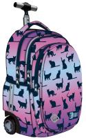 Opakowanie Plecak na kółkach kauczukowych TB1 NIGHT CATS