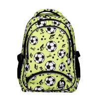 Opakowanie Plecak zielony piłka nożna