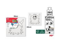 Opakowanie Płótno do malowania rogacz 20x20