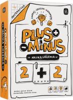 Plus i minus. Nauka liczenia. Autor: Justyna Kesler, Agnieszka Dymek. SmakLiter.pl Okładka książki Plus i minus. Nauka liczenia
