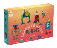 Plus-Plus Naucz się budować roboty 275 elementów. Wydawca: PLUS-PLUS. SmakLiter.pl Opakowanie Plus-Plus Naucz się budować roboty 275 elementów
