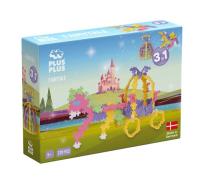 Plus-Plus Pastelowe Fairytale 3w1 220 elementów. Wydawca: PLUS-PLUS. SmakLiter.pl Opakowanie Plus-Plus Pastelowe Fairytale 3w1 220 elementów
