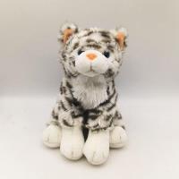 Opakowanie Pluszowy kot w szare paski