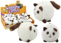 Opakowanie Pluszowy Kotek skaczący biały