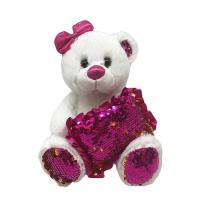 Opakowanie Pluszowy miś z cekinową poduszką