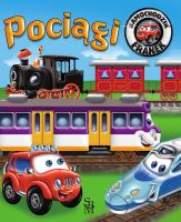 Pociągi. Samochodzik Franek. Autor: Wójcik Elżbieta. SmakLiter.pl Okładka książki Pociągi. Samochodzik Franek