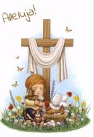 Opakowanie Pocztówka wielkanocna Krzyż