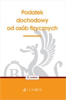 Podatek dochodowy od osób fizycznych wyd. 23. Autor: Opracowanie zbiorowe. SmakLiter.pl Okładka książki Podatek dochodowy od osób fizycznych wyd. 23