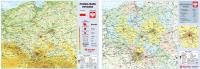 Okładka książki Podkład dwustronny z Mapą Polski
