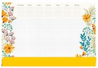 Podkład na biurko notes B3 - kwiaty. Wydawca: TETIS. SmakLiter.pl Opakowanie Podkład na biurko notes B3 - kwiaty