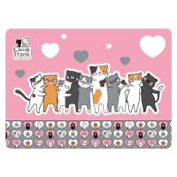 Opakowanie Podkładka laminowana Cleo i Frank 38 Kot DERFORM