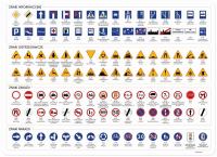 Opakowanie Podkładka laminowana Ruch Drogowy DERFORM