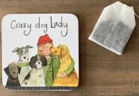 Opakowanie Podkładka pod kubek C154 Crazy Dog Lady Psiara