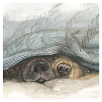 Opakowanie Podkładka pod kubek C166 Noski psów