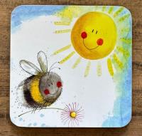 Opakowanie Podkładka pod kubek C242 Szczęśliwa pszczoła