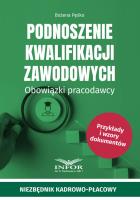Podnoszenie kwalifikacji zawodowych. Autor: Pęśko Bożena. SmakLiter.pl Okładka książki Podnoszenie kwalifikacji zawodowych